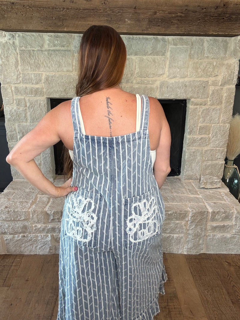 Stripe Denim Overalls-Overalls-Pol Clothing-Denim Blue-Small-Inspired Wings Fashion