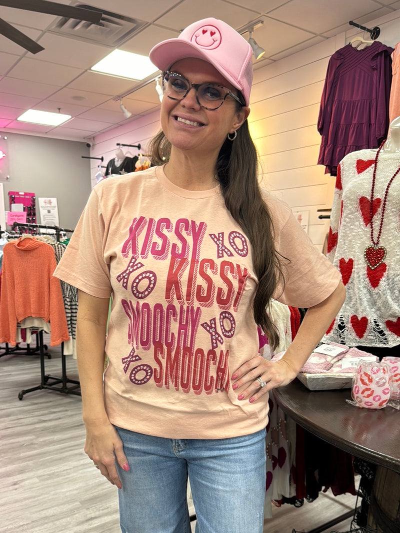 Kissy Kiss V-Day T-Shirt-T-Shirt-Raisin Arrows-Small-Inspired Wings Fashion