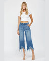 High Rise Cropped Wide Leg Jeans-Jeans-MICA Denim-24-Inspired Wings Fashion