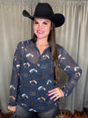 Saratoga Blouse-Blouse-Tasha Polizzi-Blue-Small-Inspired Wings Fashion