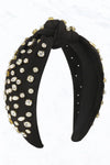 Rhinestone Headband-headband-Suzie Q USA-Black-Inspired Wings Fashion