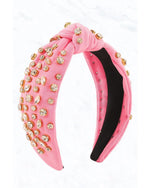 Rhinestone Headband-headband-Suzie Q USA-Pink-Inspired Wings Fashion