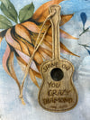 Wooden Guitar Ornaments-ornaments-Sugarboo-Pink Floyd-Ash-Inspired Wings Fashion