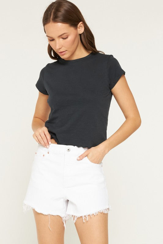 Vintage Shorts-shorts-MICA Denim-White-XS-Inspired Wings Fashion