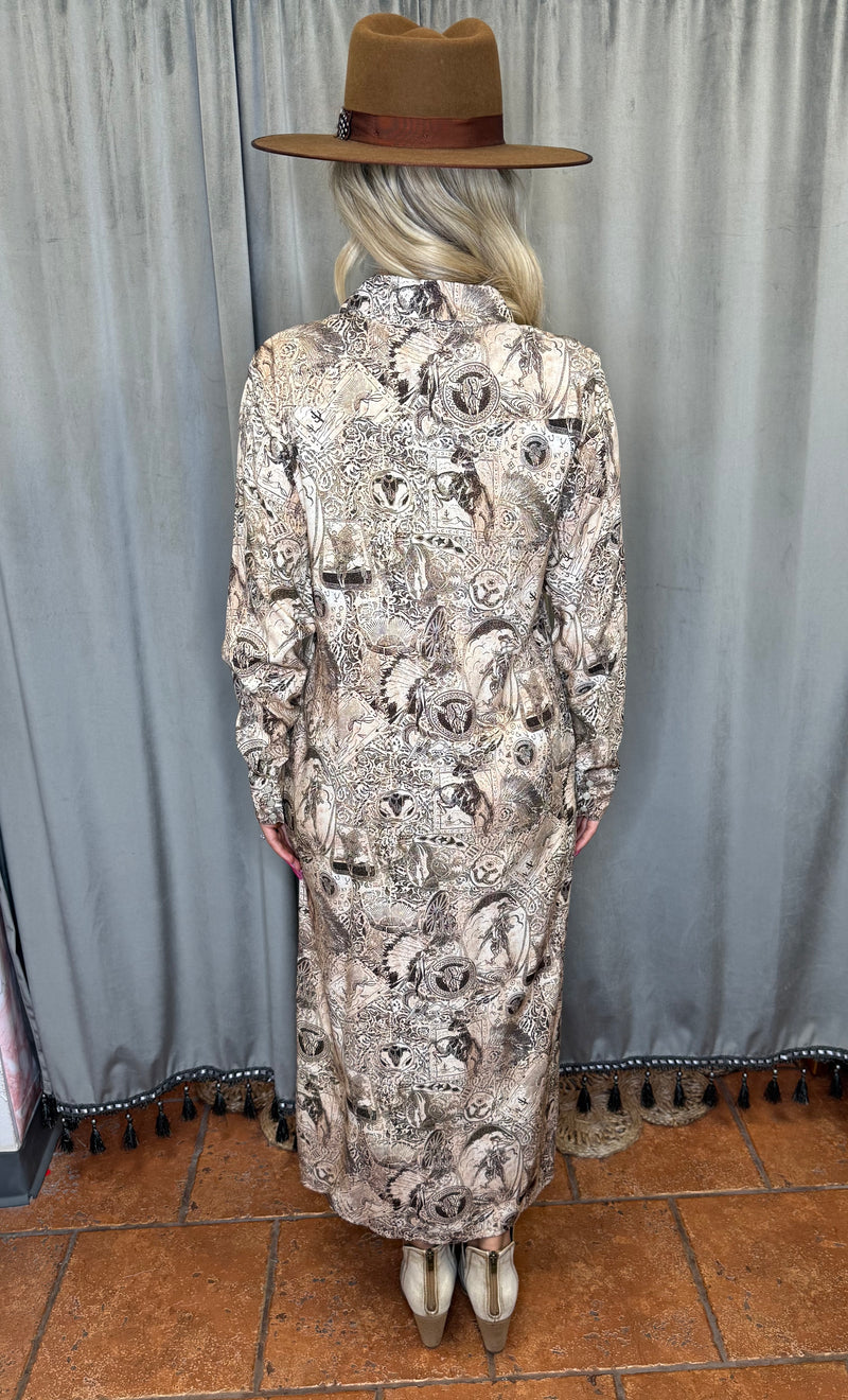 Wynonna Dress-Dress-Lovlei Ranch-Blue-XS-Inspired Wings Fashion