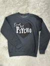 Sweet But Psycho Sweatshirt-Shirts & Tops-Shaudy Shirts-Small-Black-Inspired Wings Fashion