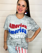 America Three Color Retro Tee-T-Shirt-Texas True Threads-Small-Smoke-Inspired Wings Fashion