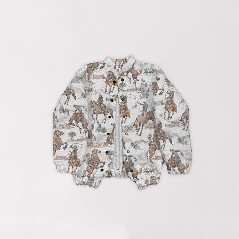 Birdie Quilted Bomber Jacket-Coats & Jackets-Ida Mae-Neutral-Medium-Inspired Wings Fashion