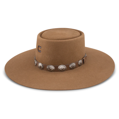 Charlie 1 Horse High Desert Wool Hat-Hats-Hatco-Pecan-Small-Inspired Wings Fashion