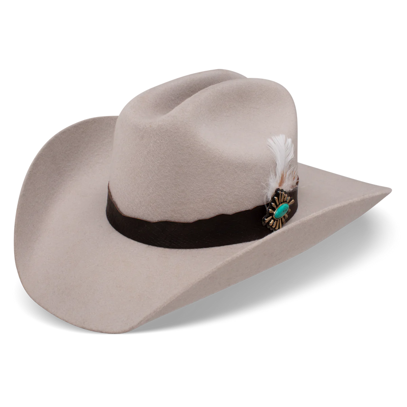 Charlie 1 Horse Saddle Up Wool Hat-Hats-Hatco-Silverbelly-Small-Inspired Wings Fashion