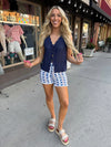 HW Star Fray Hem Shorts-shorts-Judy Blue-Small-Inspired Wings Fashion