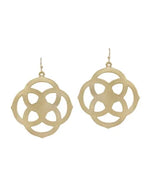 Open Filigree Earrings-Earrings-What's Hot Jewelry-Gold-Inspired Wings Fashion