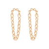 Chain Link Drop Earrings-Earrings-What's Hot Jewelry-Gold-Inspired Wings Fashion