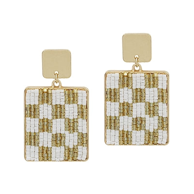 Buy quality Stately square diamond stud earring in Bardoli