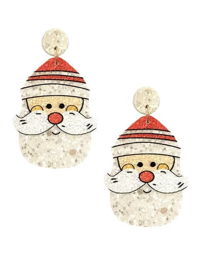 Santa Claus Earrings-Earrings-What's Hot Jewelry-Inspired Wings Fashion