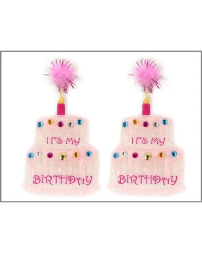 It's My Birthday Cake Earrings-Earrings-What's Hot Jewelry-Inspired Wings Fashion