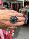 Stretch Rings-Rings-Lost and Found Trading Company-Black Clusters-Inspired Wings Fashion