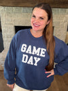 Game Day Sweatshirt-Sweatshirt-Panache Apparel-Blue-Small-Inspired Wings Fashion