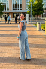 Ruffled Denim Jumpsuit-Jumpsuit-Jade by Jane-Small-Inspired Wings Fashion