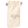 Wine Bags-wine carrier bag-Sugarboo-Friends are Therapist-Inspired Wings Fashion