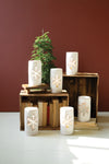 Clay Snowflake Luminary-Home Decor-Kalalou-Inspired Wings Fashion