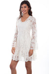 Lace Dress-Dress-Scully-Ivory-Small-Inspired Wings Fashion