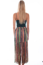 Serape Fringe Skirt-Skirts-Scully-Multi-Small-Inspired Wings Fashion