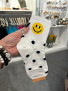Smile Pattern Socks-Socks-Suzie Q USA-Polka Dot Smile-Inspired Wings Fashion