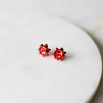 Holiday Bow Earrings-Earrings-The Royal Standard-Red-Inspired Wings Fashion