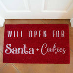 Santa and Cookies Doormat-Home Decor-The Royal Standard-Inspired Wings Fashion