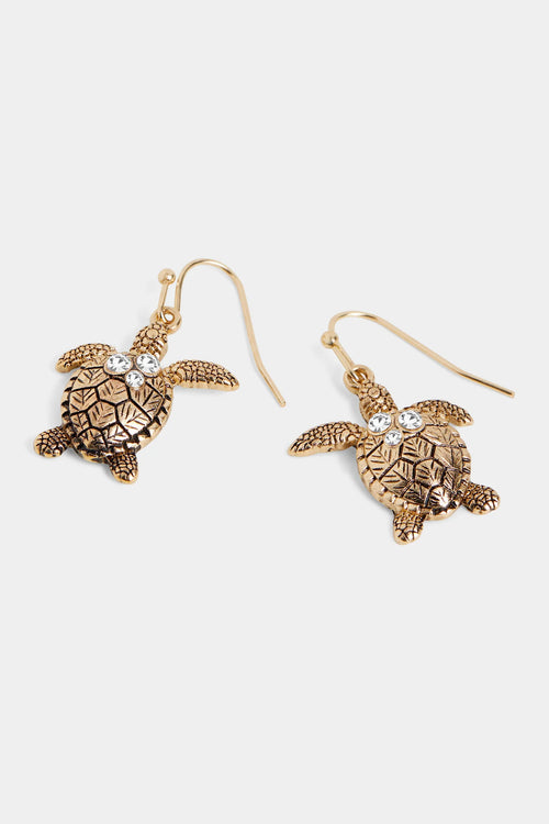 Sea Turtle Earrings-Earrings-tgbBRANDS:Coco+Carmen,Whispers-Inspired Wings Fashion