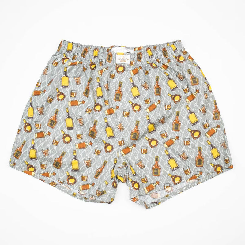 On The Rocks Boxers-boxers-The Royal Standard-Gray/Brown-Large-Inspired Wings Fashion