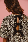 Denim Leopard Back Tie Dress-Dress-Bibi-Off White Leopard-Small-Inspired Wings Fashion