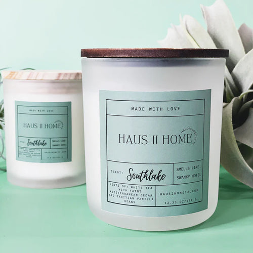 Southlake Large Double Wick Candle-Candles-Haus2HomeTX-Inspired Wings Fashion
