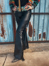 Lainey Bell Bottoms-Pants-Silverado Apparel & Home-Metallic Black-XS-Inspired Wings Fashion