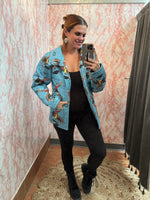 Lazy J Quilted Jacket-Coats & Jackets-Ida Mae-Teal-Small-Inspired Wings Fashion