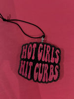 Hot Girls Hit Curbs Car Freshie-Vehicle Air Fresheners-Shop Miss S-Pink-Butt Naked-Inspired Wings Fashion