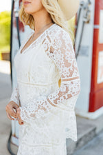 Lace Dress-Dress-Scully-Ivory-Small-Inspired Wings Fashion
