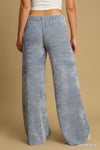 Wide Leg Soft Knit Pants-Pants-Umgee-Denim Blue-Small-Inspired Wings Fashion