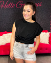 Kate Top-Tops-Aaron & Amber-Small-Black-Inspired Wings Fashion