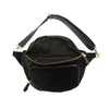 Velvet Sling Belt Bag-Bag and Purses-Joy Susan-Black-Inspired Wings Fashion