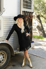 Payton Dress-Dress-Lovlei Ranch-Black-XS-Inspired Wings Fashion