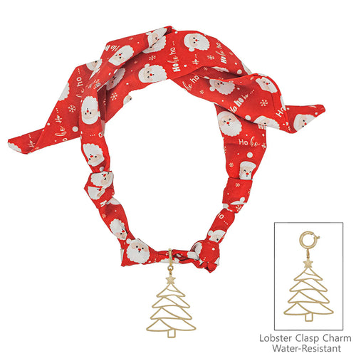 Christmas Santa Knotted Scarf Necklace-Necklaces-What's Hot Jewelry-Red-Inspired Wings Fashion