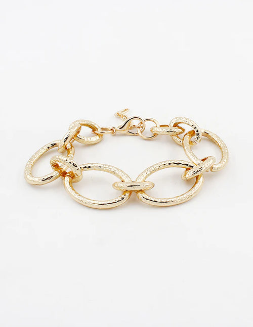 Open Circle Bracelet-Bracelets-What's Hot Jewelry-Gold-Inspired Wings Fashion