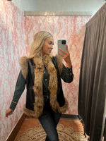 Authentic Fur Vest-Vest-Pat Dahnke-Black Lamb-Small-Inspired Wings Fashion