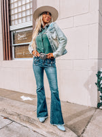 Mid Rise Flare Jeans-Jeans-MICA Denim-24-Inspired Wings Fashion