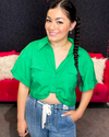 Priciila Top-Tops-Aaron & Amber-Small-Green-Inspired Wings Fashion