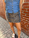 Leopard Mini Skirt-Skirt-She+Sky-Mocha-Small-Inspired Wings Fashion