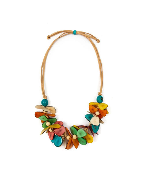 Mariposa Necklace-Necklaces-Tagua by Soraya-Multi-Inspired Wings Fashion