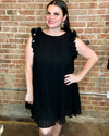 Solid Pleated Dress-Dress-Jodifl-Small-Pink-Inspired Wings Fashion